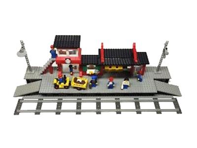 LEGO® 7824 Train Station – Railway Station – Vasútállomás - 2