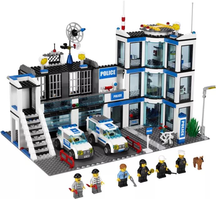 LEGO® 7498 City Police Station - Rendőrkapitányság - 2