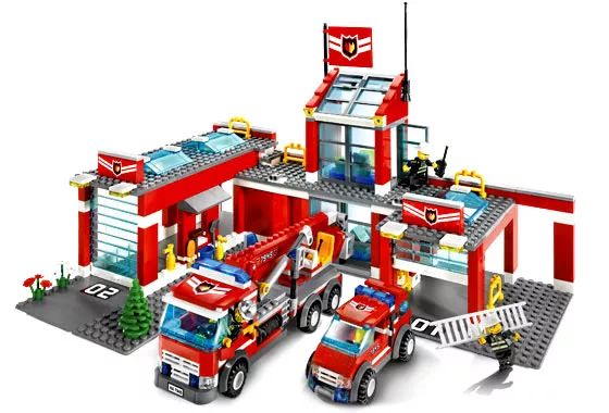 LEGO® 7945 City Fire Headquarters - Tűzoltó központ - 2