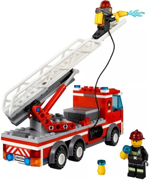 LEGO® 60004 City Fire Station - Tűzoltóállomás - 4
