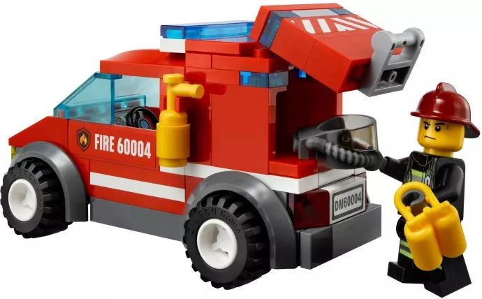 LEGO® 60004 City Fire Station - Tűzoltóállomás - 7