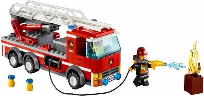 LEGO® 60004 City Fire Station - Tűzoltóállomás - 2