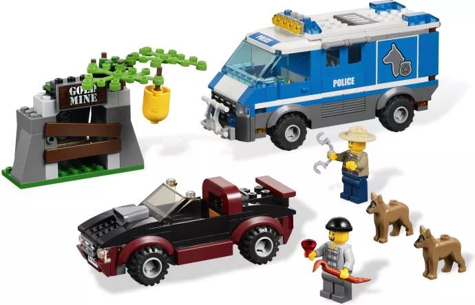 LEGO® 4441 City Police Dog Van - Rendőrkutyás furgon - 4