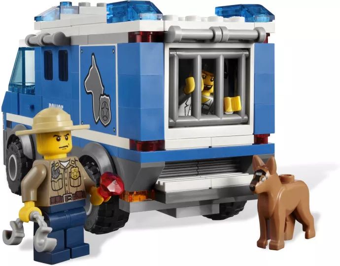 LEGO® 4441 City Police Dog Van - Rendőrkutyás furgon - 6