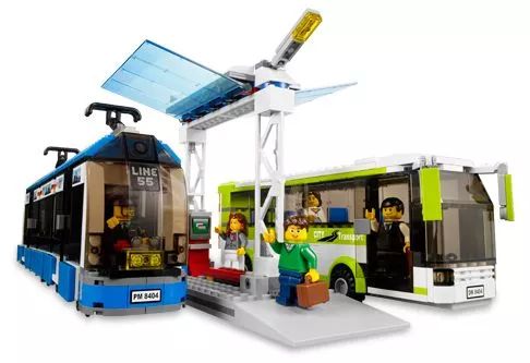 LEGO® 8404 City Public Transport Station - Tömegközlekedési állomás - 6