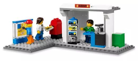 LEGO® 8404 City Public Transport Station - Tömegközlekedési állomás - 7