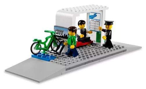 LEGO® 8404 City Public Transport Station - Tömegközlekedési állomás - 2