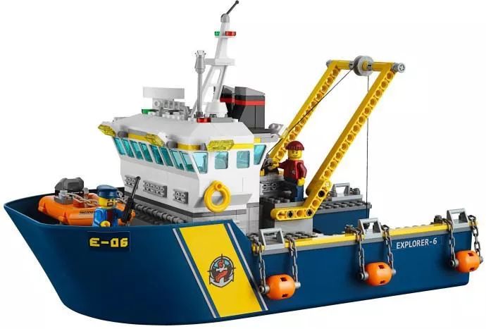 LEGO® 60095 City Deep Sea Exploration Vessel - Mélytengeri kutatóhajó - 6