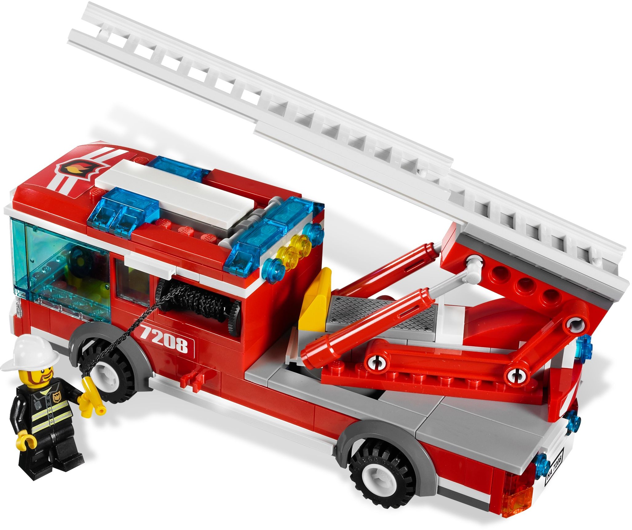 LEGO® 7208 City Fire Station - Tűzoltóállomás - 4