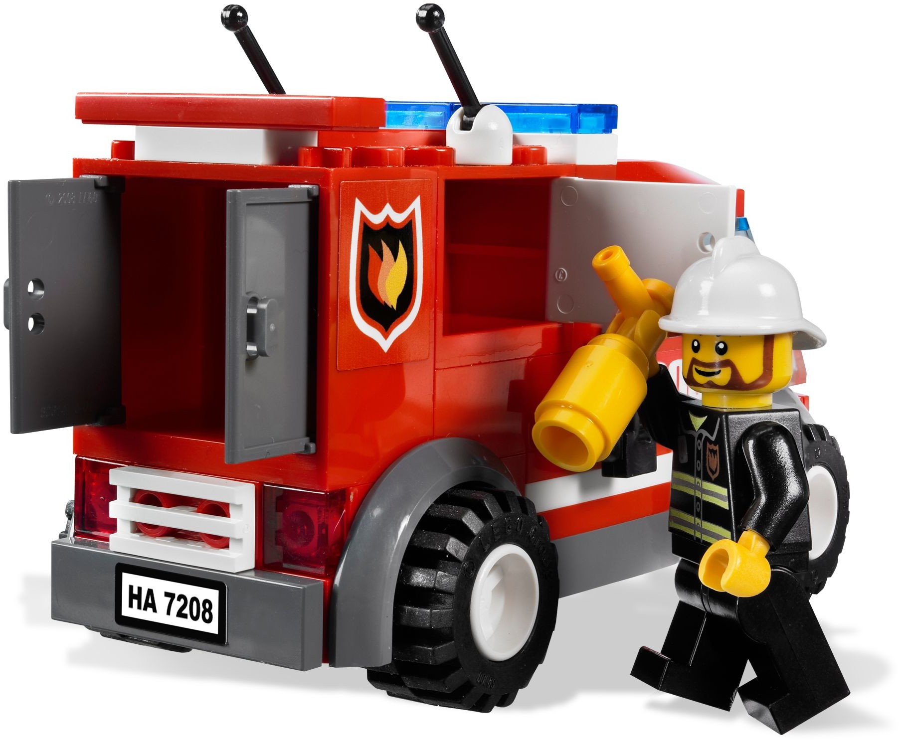 LEGO® 7208 City Fire Station - Tűzoltóállomás - 5