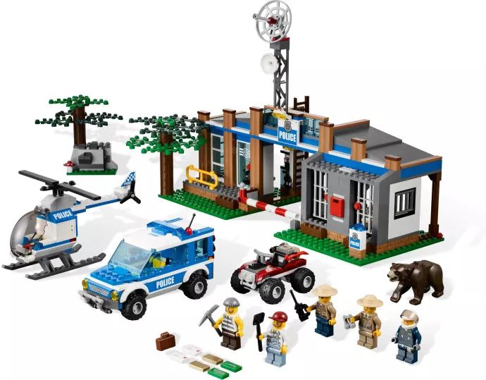 LEGO® 4440 City Forest Police Station - Erdei rendőrkapitányság - 3