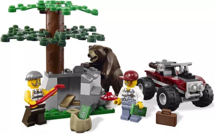 LEGO® 4440 City Forest Police Station - Erdei rendőrkapitányság - 2