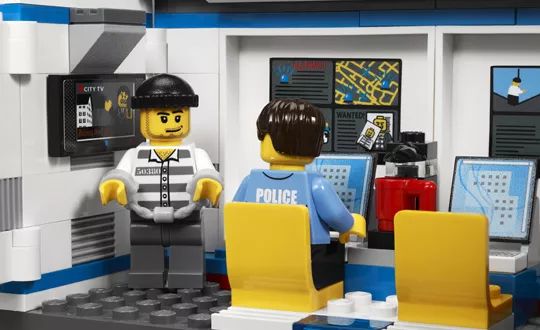 LEGO® 7288 City Mobile Police Unit - Mozgó rendőrségi egység - 6