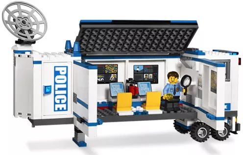 LEGO® 7288 City Mobile Police Unit - Mozgó rendőrségi egység - 2
