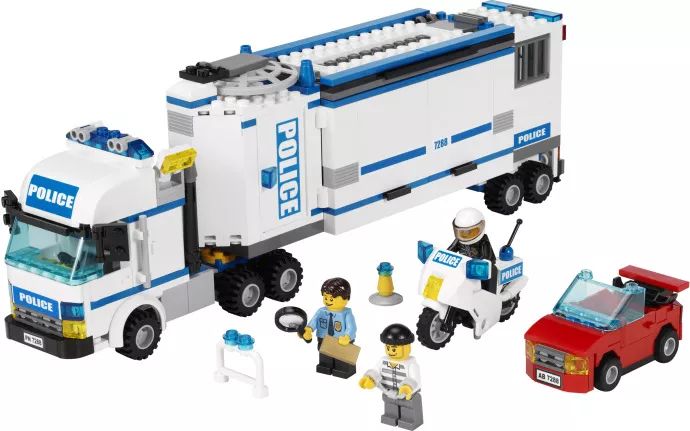 LEGO® 7288 City Mobile Police Unit - Mozgó rendőrségi egység - 3