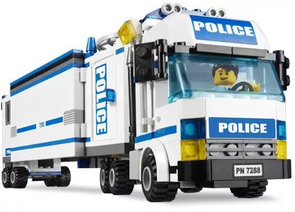 LEGO® 7288 City Mobile Police Unit - Mozgó rendőrségi egység - 4