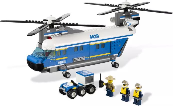 LEGO® 4439 City Heavy Lift Helicopter - Teherhelikopter - 6