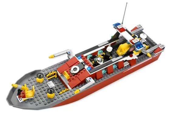 LEGO® 7906 City Fireboat - Tűzoltócsónak - 3