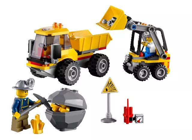 LEGO® 4201 City – Rakodó és billenős teherautó - Loader and Tipper - 2