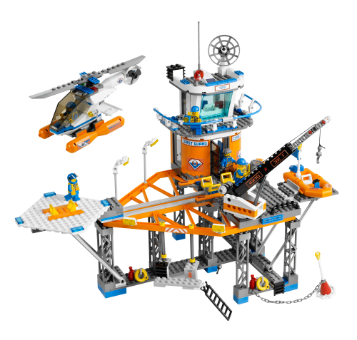 LEGO® 4210 City – Parti Őrség Platform - Coast Guard Platform - 2