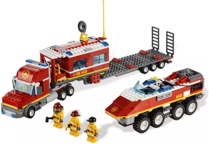 LEGO 4430 City Fire Transporter - Tűzoltó kamion - 2