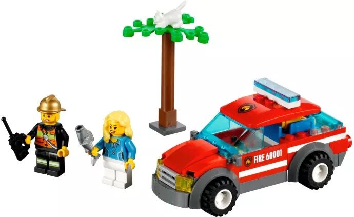 LEGO® 60001 City Fire Chief Car – Tűzoltóparancsnoki autó - 2