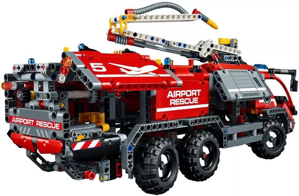 LEGO® 42068 Technic Airport Rescue Vehicle - Reptéri mentőjármű - 4