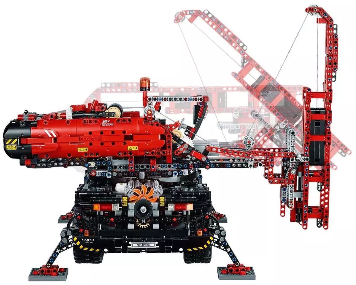 LEGO® 42082 Technic Rough Terrain Crane - Daru egyenetlen terepen - 4