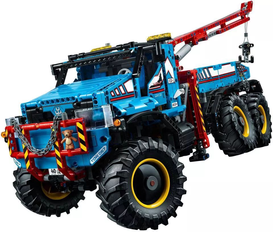 LEGO® 42070 Technic 6x6 All Terrain Tow Truck - 6x6-os terepjáró vontató - 7