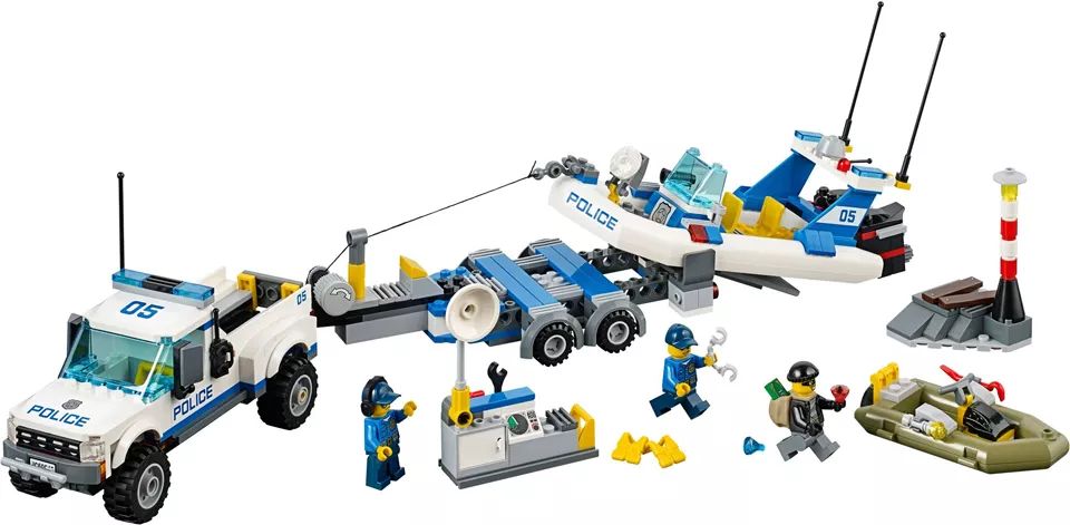 LEGO® 60045 City Police Patrol – Vízirendőr egység - 2