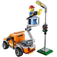 LEGO® 60054 City Light Repair Truck – Emelőkosaras szerelőkocsi - 3