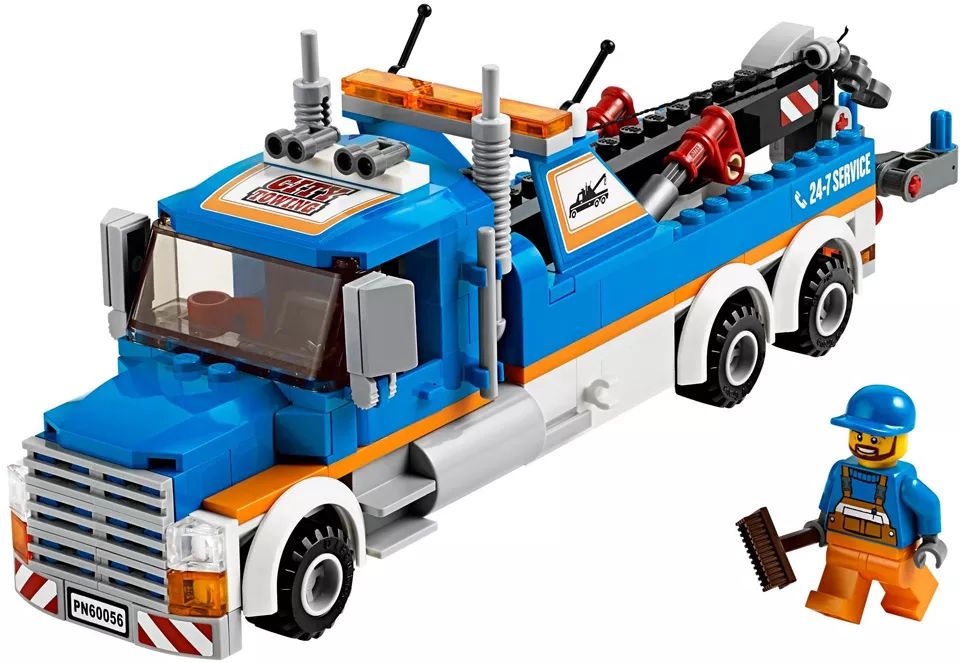 LEGO® 60056 City Tow Truck – Autómentő - 2