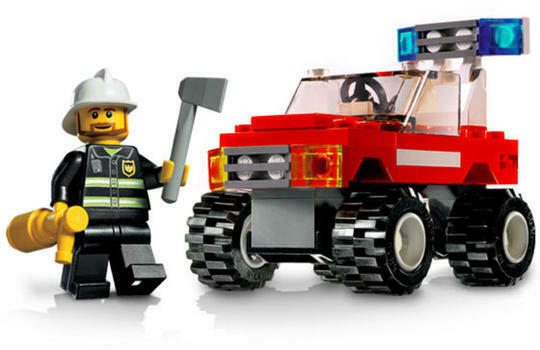 LEGO® 7241 City Fire Car – Tűzoltóautó - 2