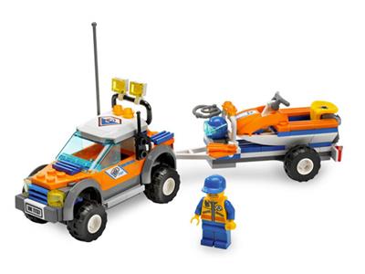 LEGO® 7737 City Coast Guard 4WD & Jet Scooter – Parti őrség 4WD és jetski - 2