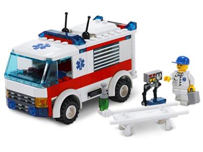 LEGO® 7890 City Ambulance – Mentőautó - 2