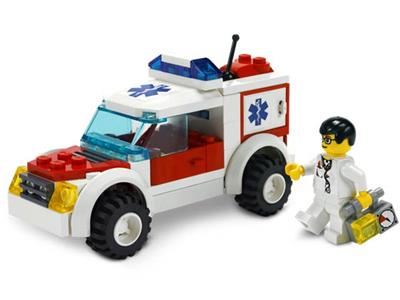 LEGO® 7902 City Doctors Car – Orvosi autó - 2