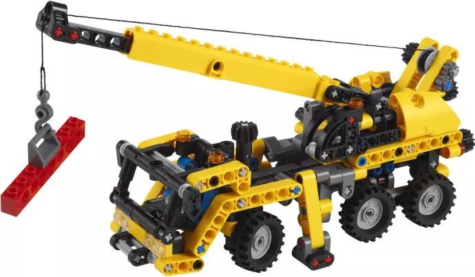 LEGO® 8067 Technic Mini Mobile Crane – Önjáró mini daru - 4