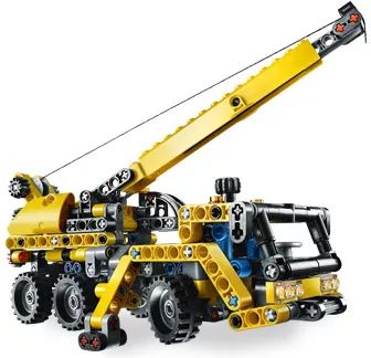 LEGO® 8067 Technic Mini Mobile Crane – Önjáró mini daru - 6