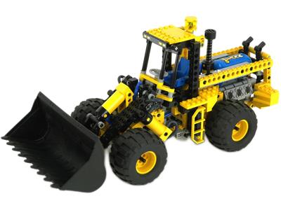 LEGO® 8459 Technic Pneumatic Front End Loader - Pneumatikus homlokrakodó - 3