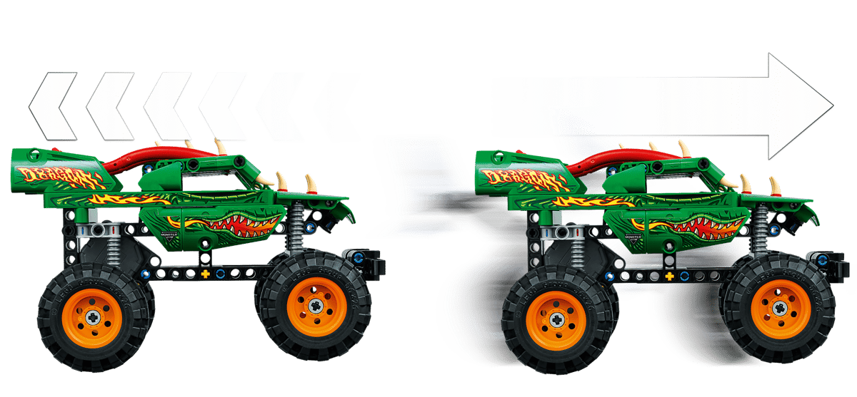 LEGO® 42149 Technic Monster Jam™ Dragon™ - 5