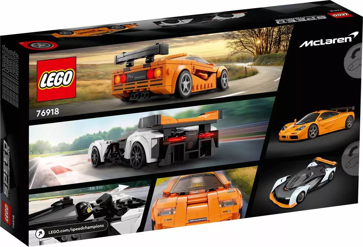 LEGO® 76918 Speed Champions McLaren Solus GT és McLaren F1 LM - 5