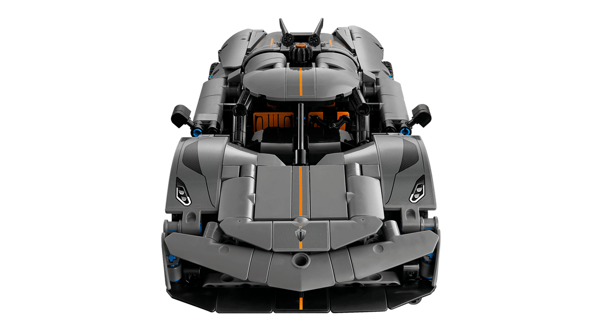 LEGO® 42173 Technic Koenigsegg Jesko Absolut Grey Hypercar - Szürke híperautó - 4