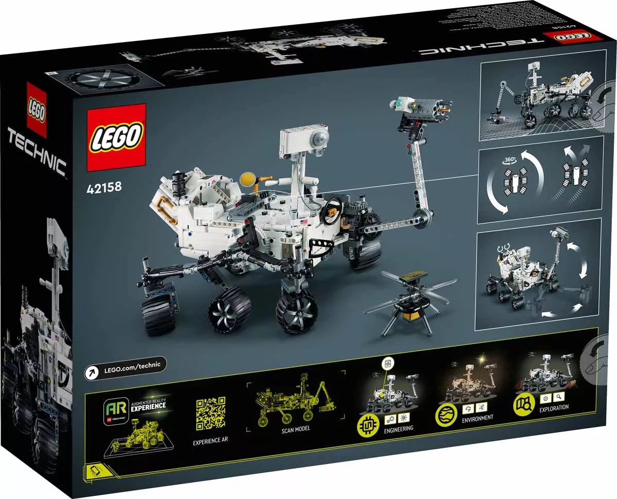 LEGO® 42158 Technic NASA Mars Rover Perseverance - Perseverance marsjáró - 3