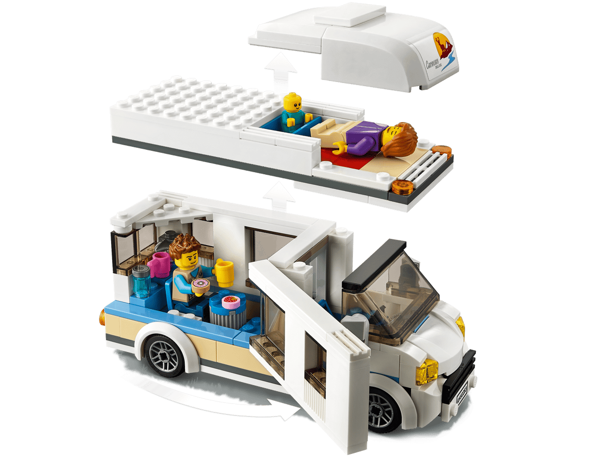 LEGO® 60283 City Holiday Camper Van - Lakóautó nyaraláshoz - 7