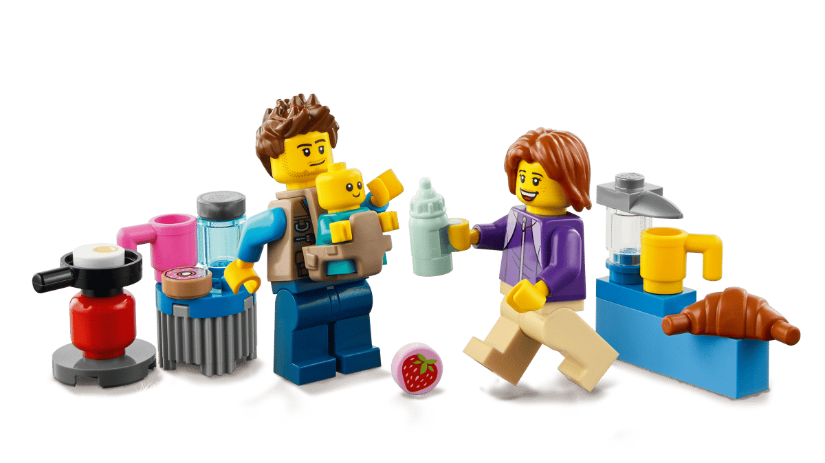 LEGO® 60283 City Holiday Camper Van - Lakóautó nyaraláshoz - 4