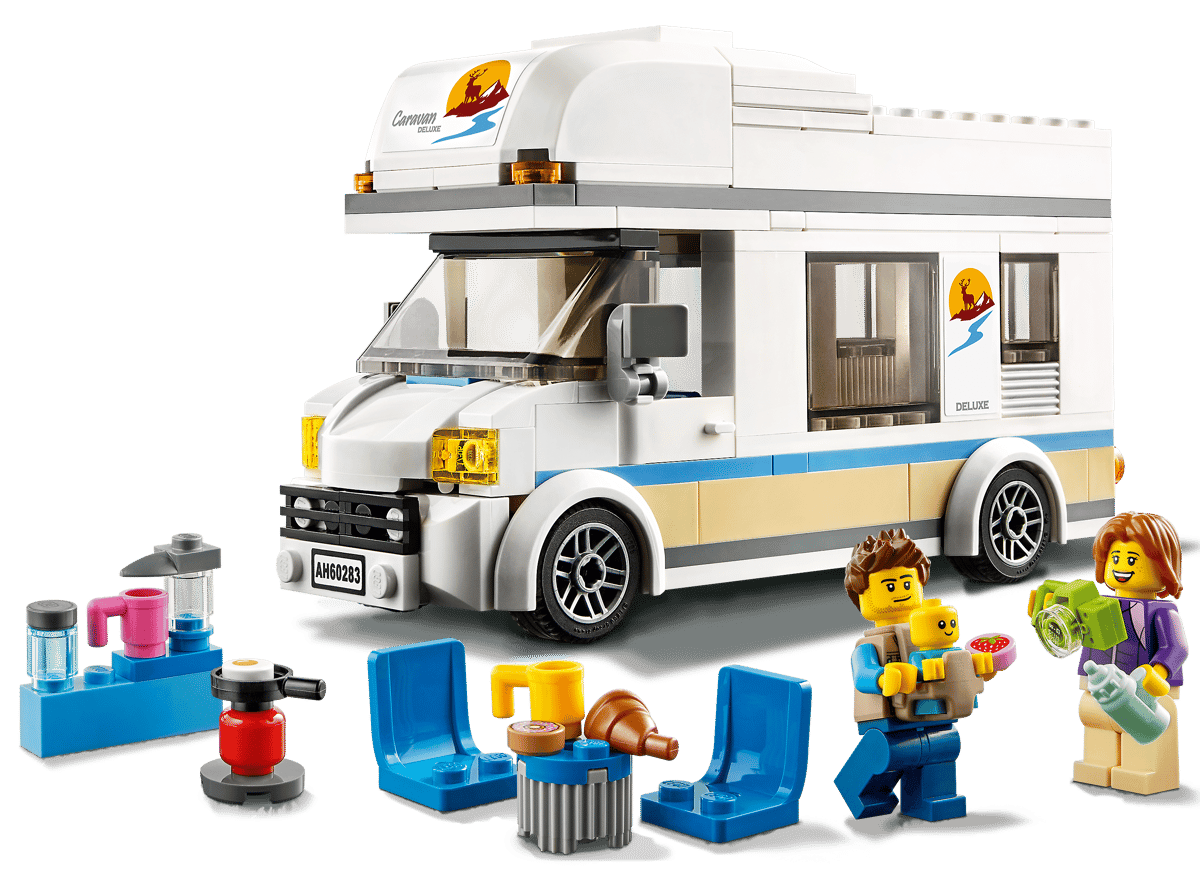 LEGO® 60283 City Holiday Camper Van - Lakóautó nyaraláshoz - 2
