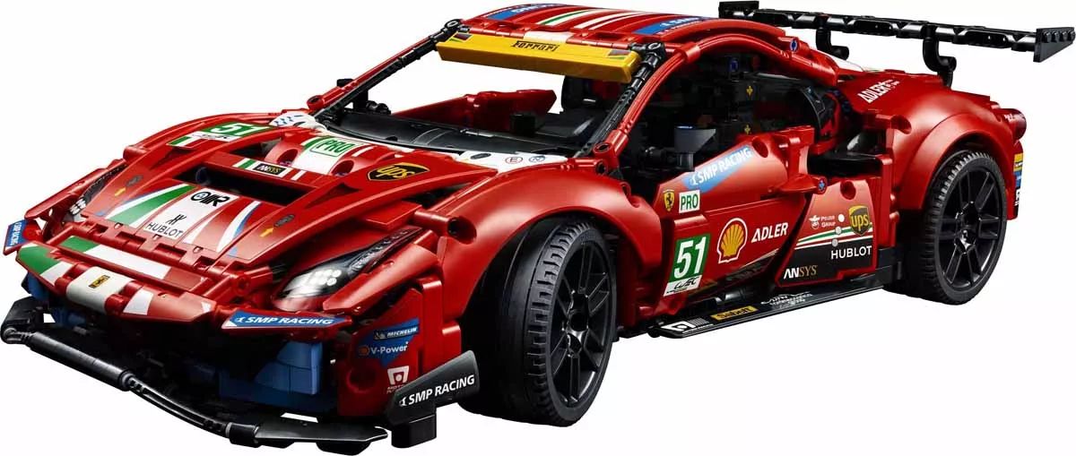 LEGO® 42125 Technic Ferrari 488 GTE “AF Corse #51” - 3