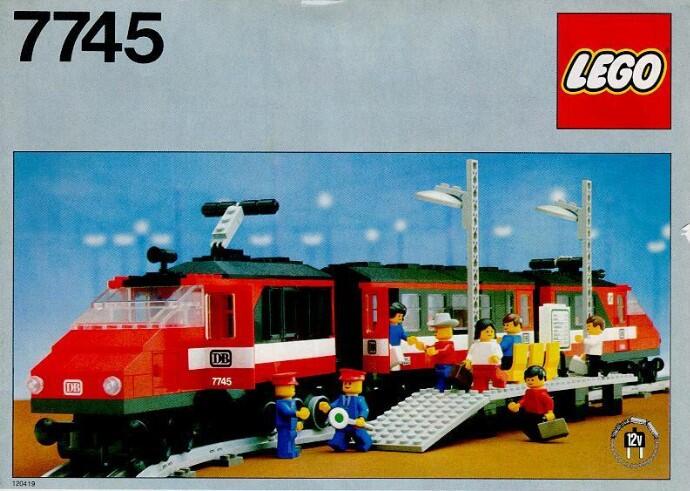 LEGO® 7745 High-Speed City Express Passenger Train - Nagy sebességű City Express személyszállító vonat - 3