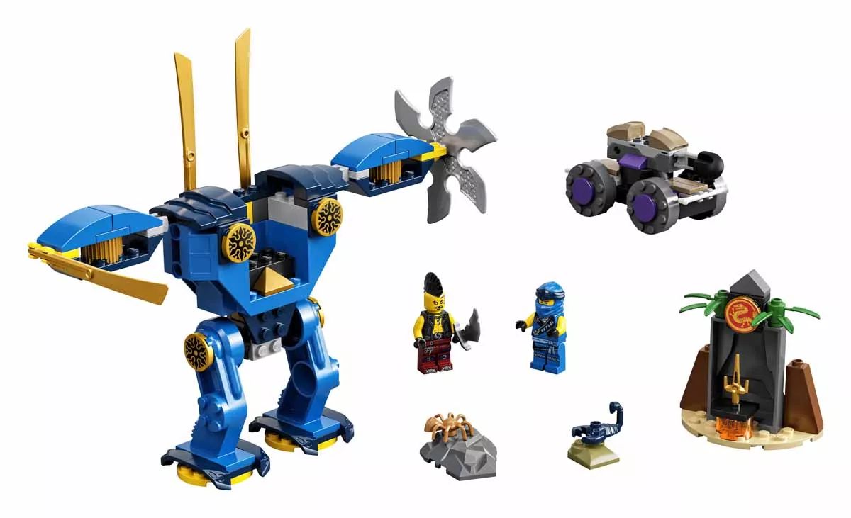 LEGO® 71740 Ninjago™ Jays Electro Mech - Jay Elektrorobotja - 2