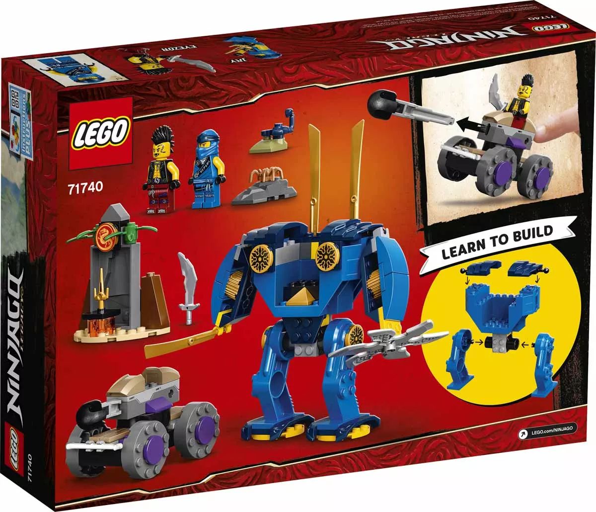 LEGO® 71740 Ninjago™ Jays Electro Mech - Jay Elektrorobotja - 4